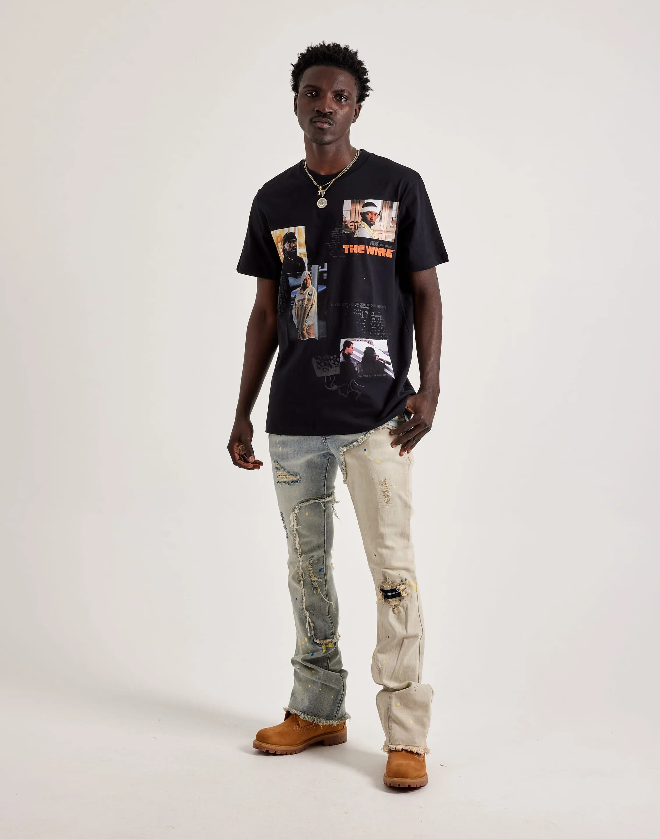 The Wire Between The Lines Tee Reinforced Stitching CompactPackability