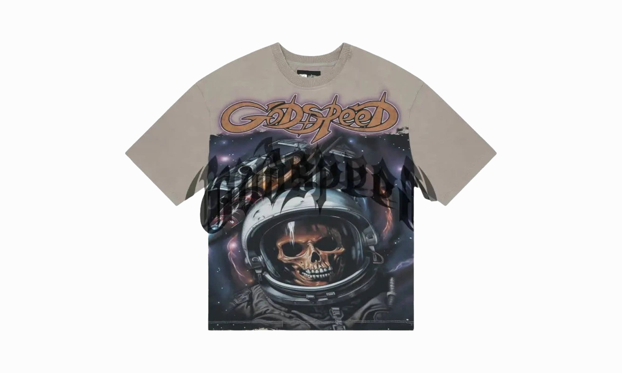 Smooth Line Space Traveler T-Shirt Stone "Grey"