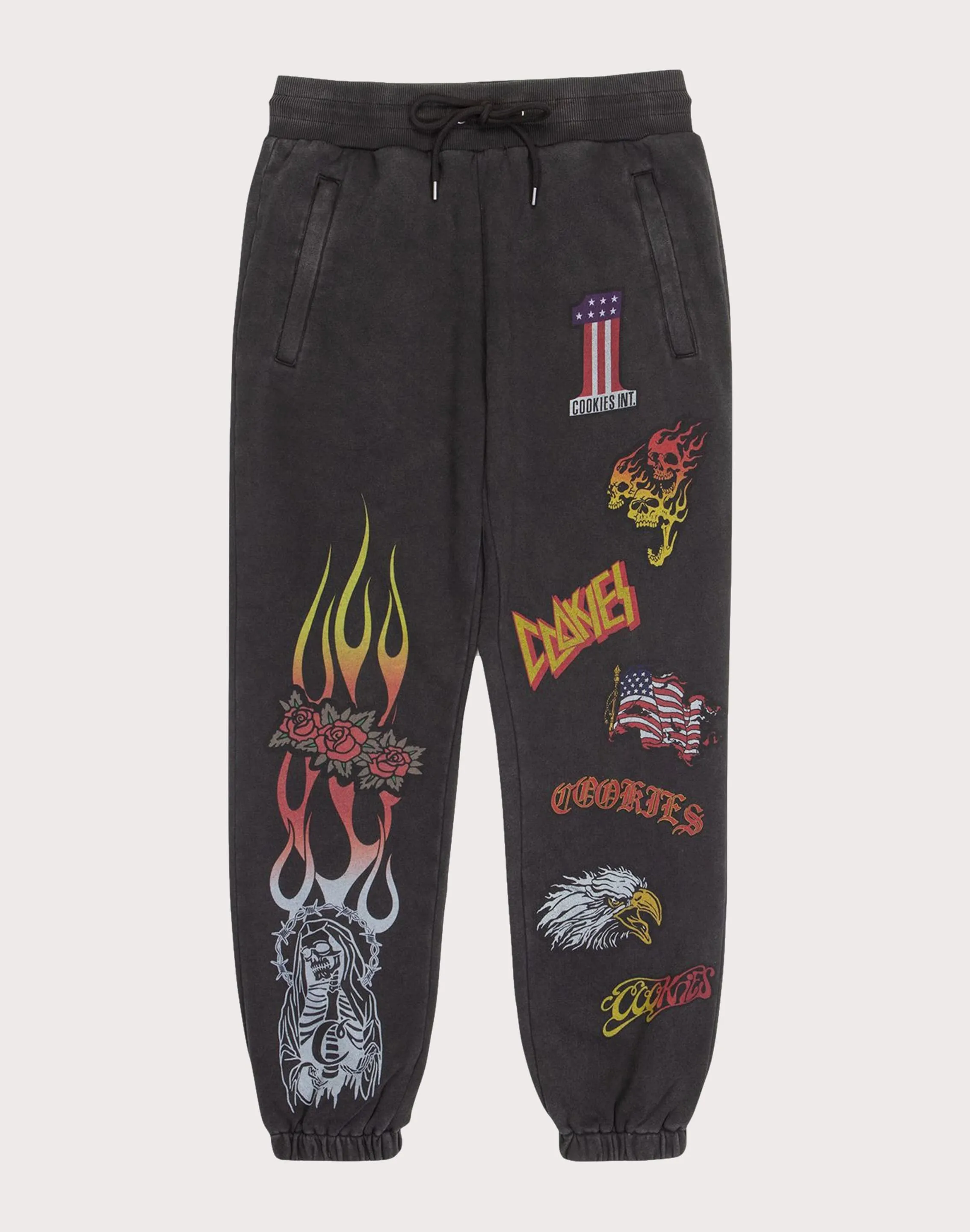 Rain Fit Strong Edge Cookies Sf Highway Fleece Black Pants
