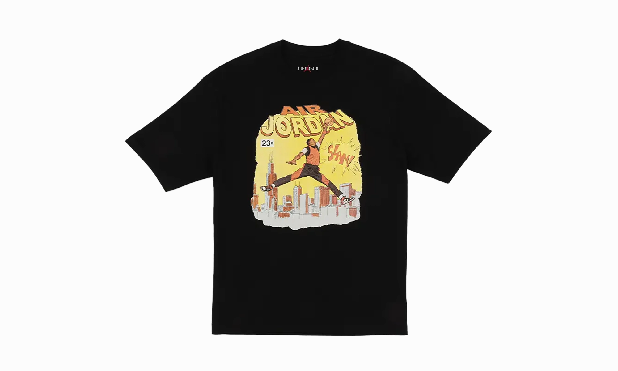 Comic Graphic Tee "Black" EcoFriendly Material Serene Ease