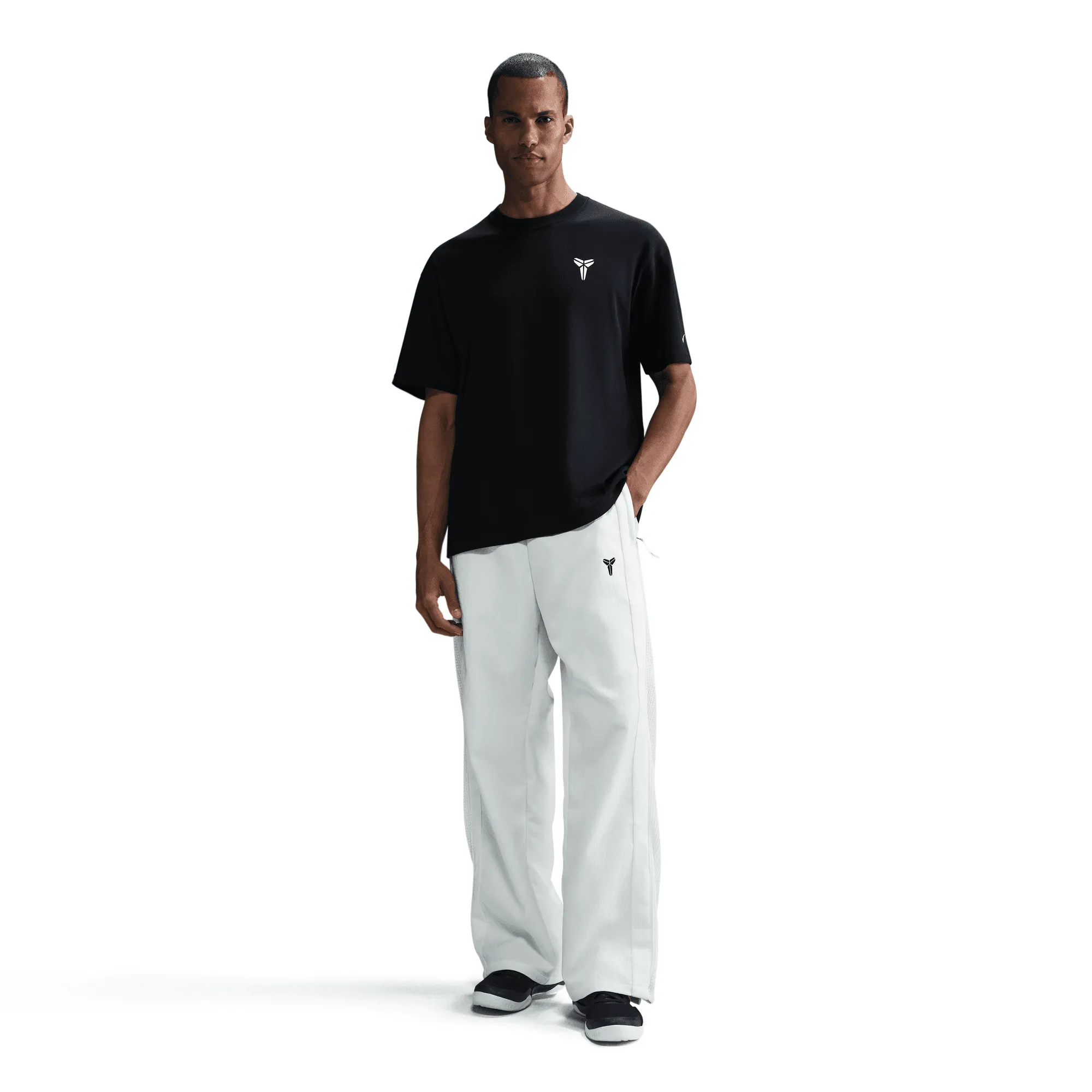 KOBE DETAILS PLEATED PANTS - WHITE ButterySoftTexture