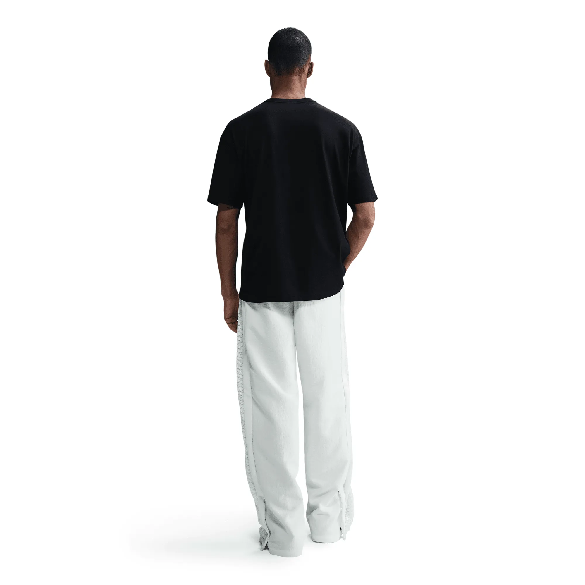 KOBE DETAILS PLEATED PANTS - WHITE Urban Pulse Model Glow