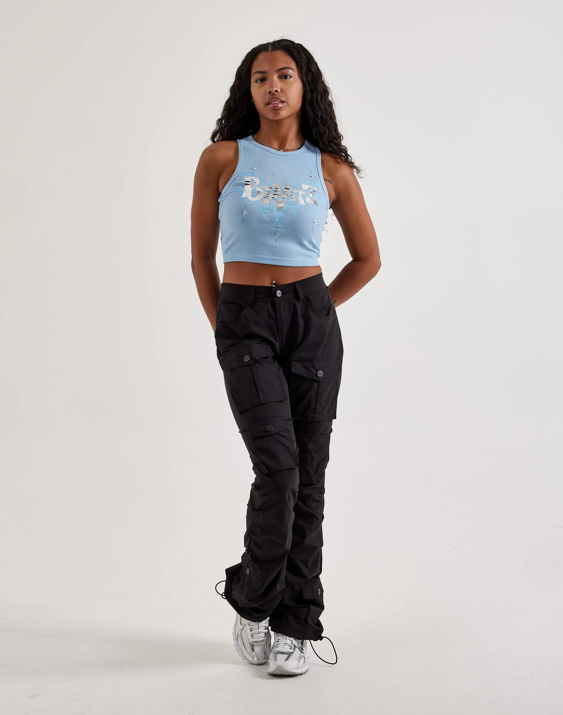 Princess Glow Central Mills Bratz Chrome Logo Tank Top