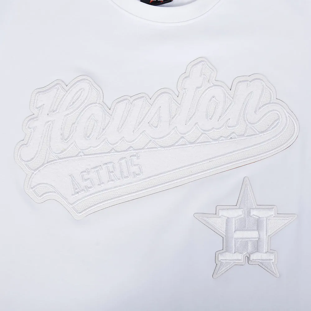NoRubEdging Houston Astros White Out Tee -Mens