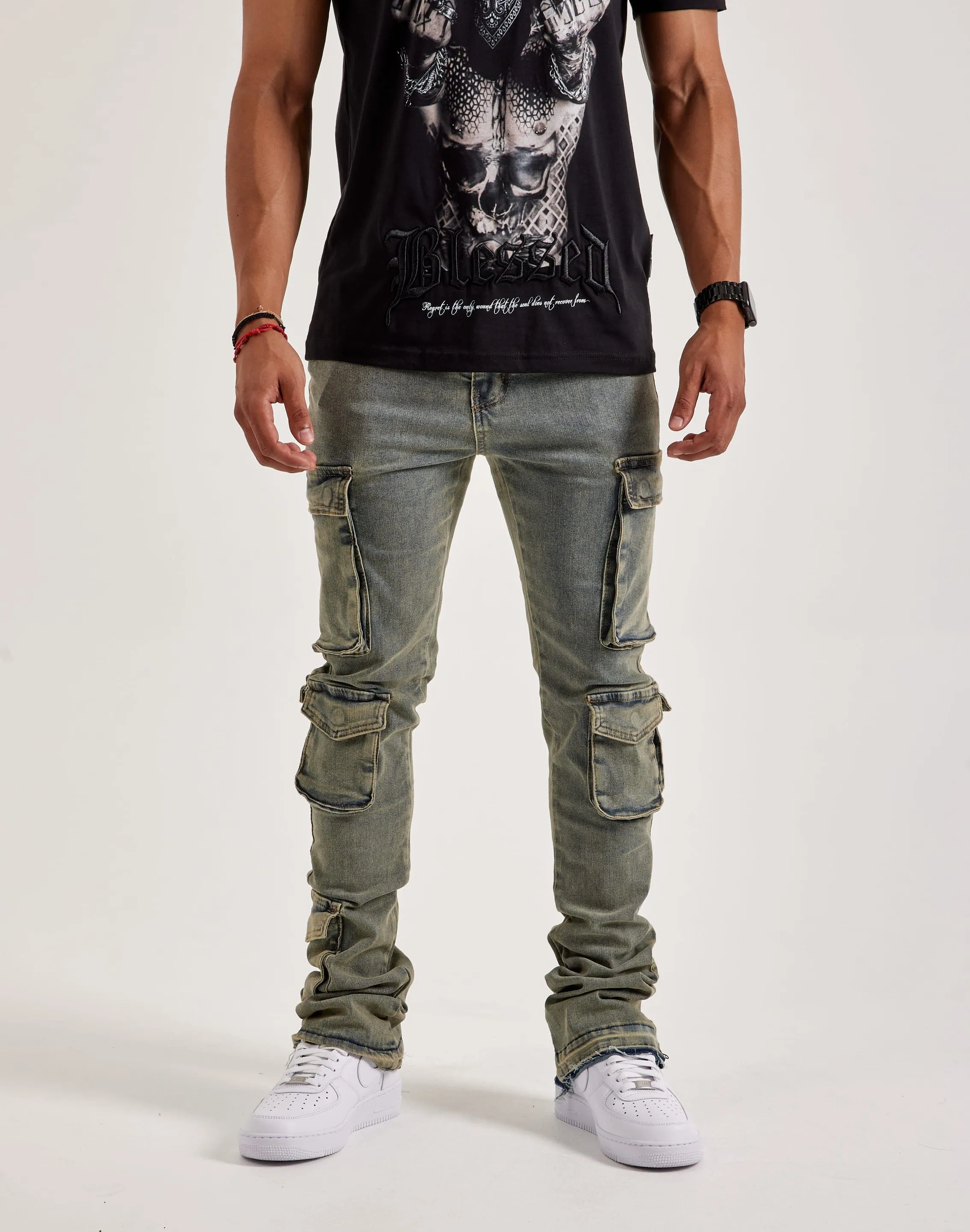 VersatileCuff WAIMEA Stacked Cargo Jeans