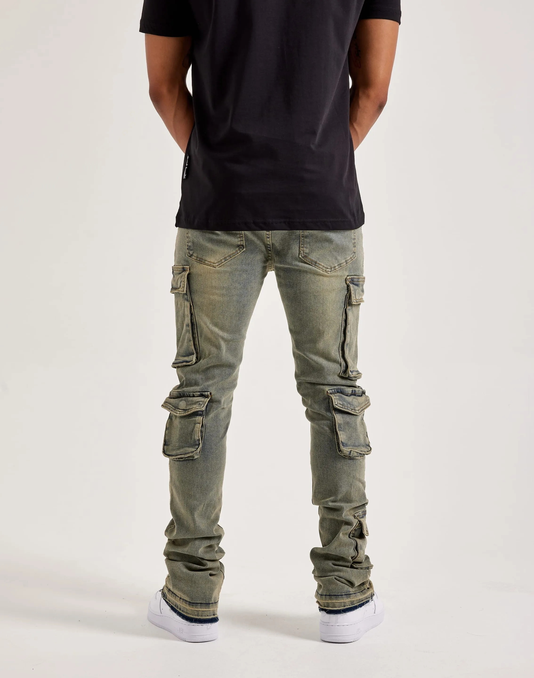 Future Edge WAIMEA Stacked Cargo Jeans