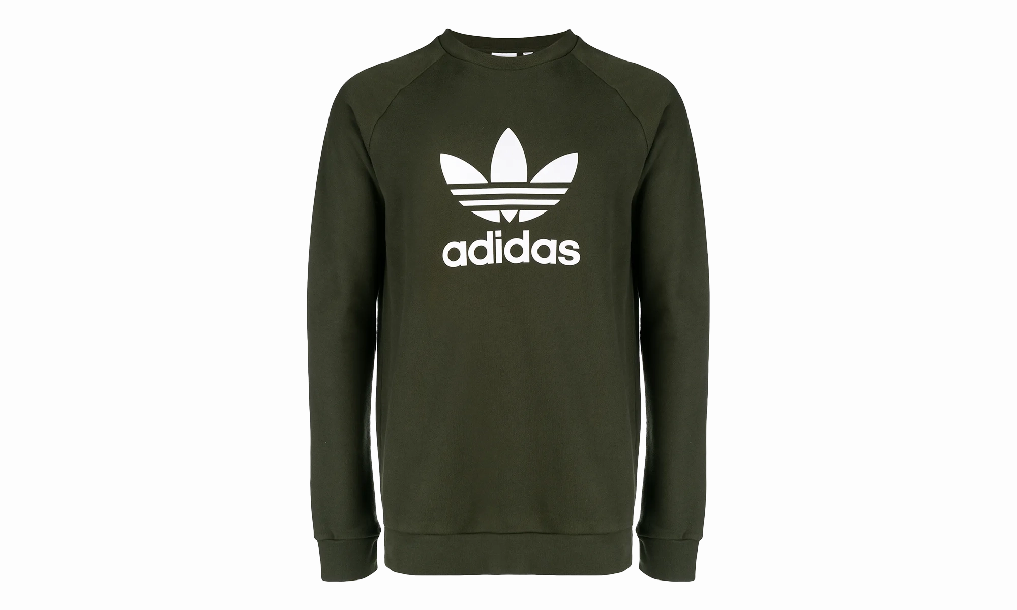 Noble Grace Trefoil Crewneck Sweatshirt "Night Cargo / White"
