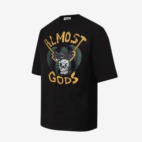 NonChafingEdges Craft Core ALMOST GODS | ALMOST GODS RECON TEE { BLACK
