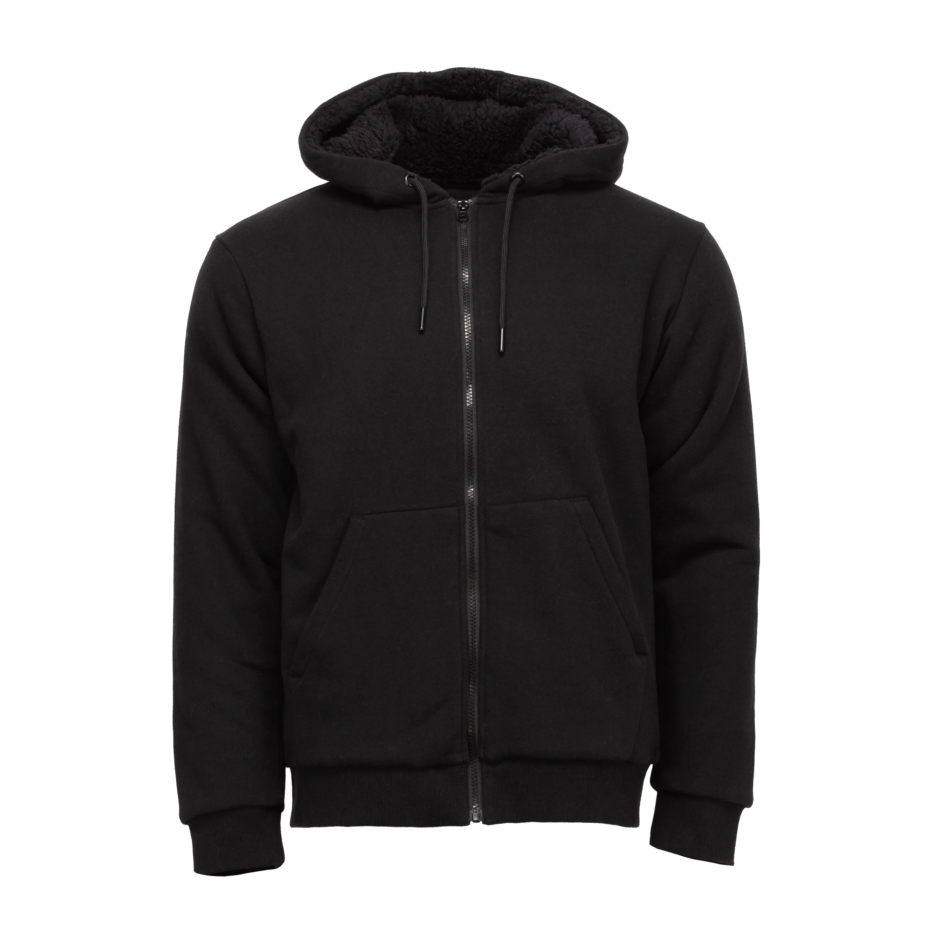 Sherpa Lined FZ Hoody - Mens Crystal Soul Nature Glow