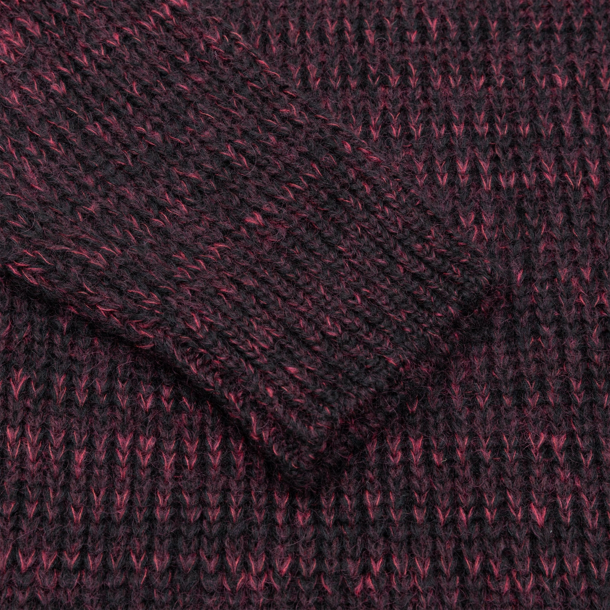 SHETLAND WOOL MOHAIR SWEATER
