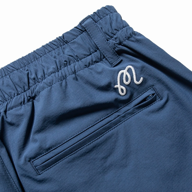 swimming suit alternative hip look Malbon Golf Eagle Buckets Scooter Short - Navy
