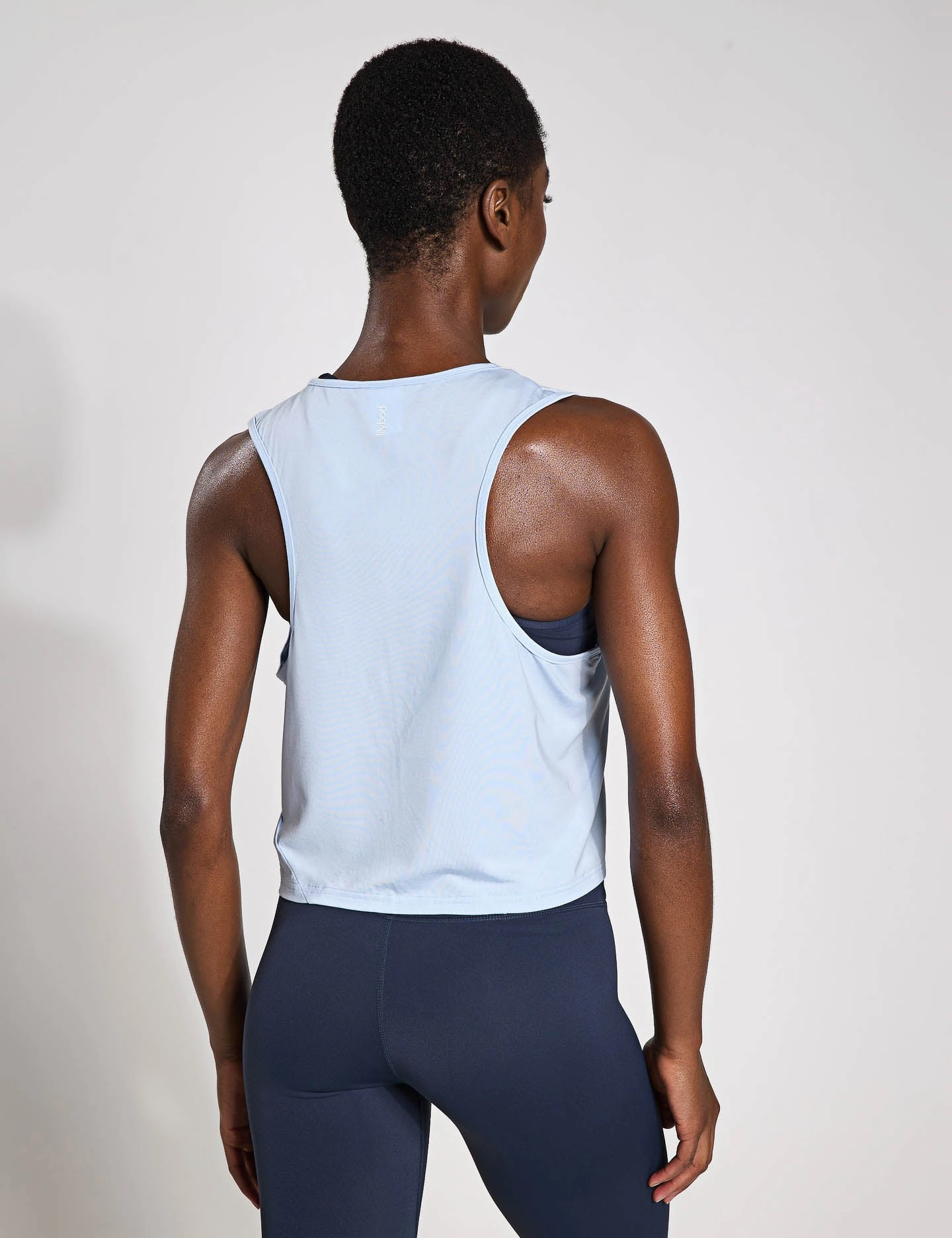 Ventilation Panels round shape Mia Tank - Light Blue