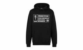 Shoe Box Hoodie "Black"