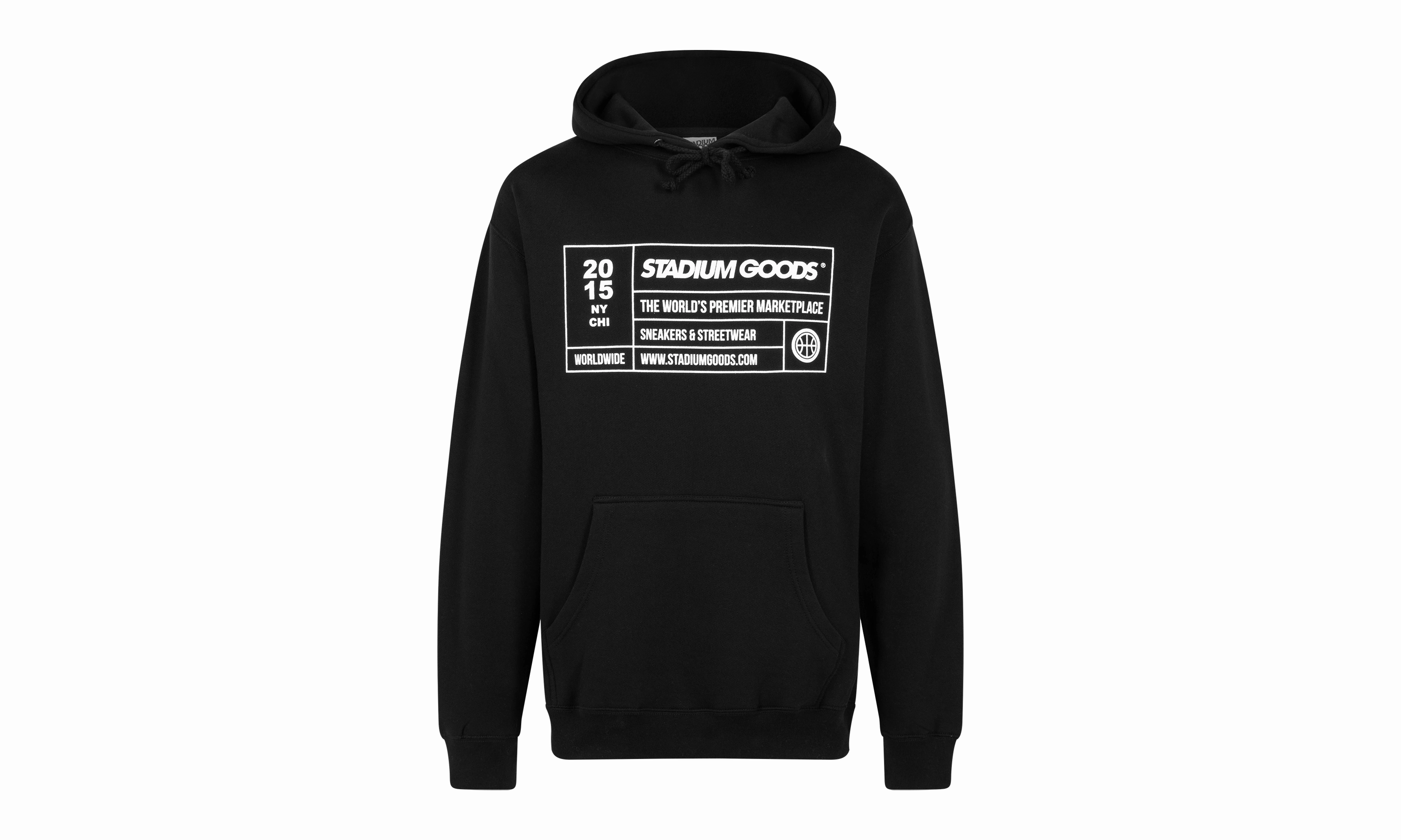 Shoe Box Hoodie "Black"
