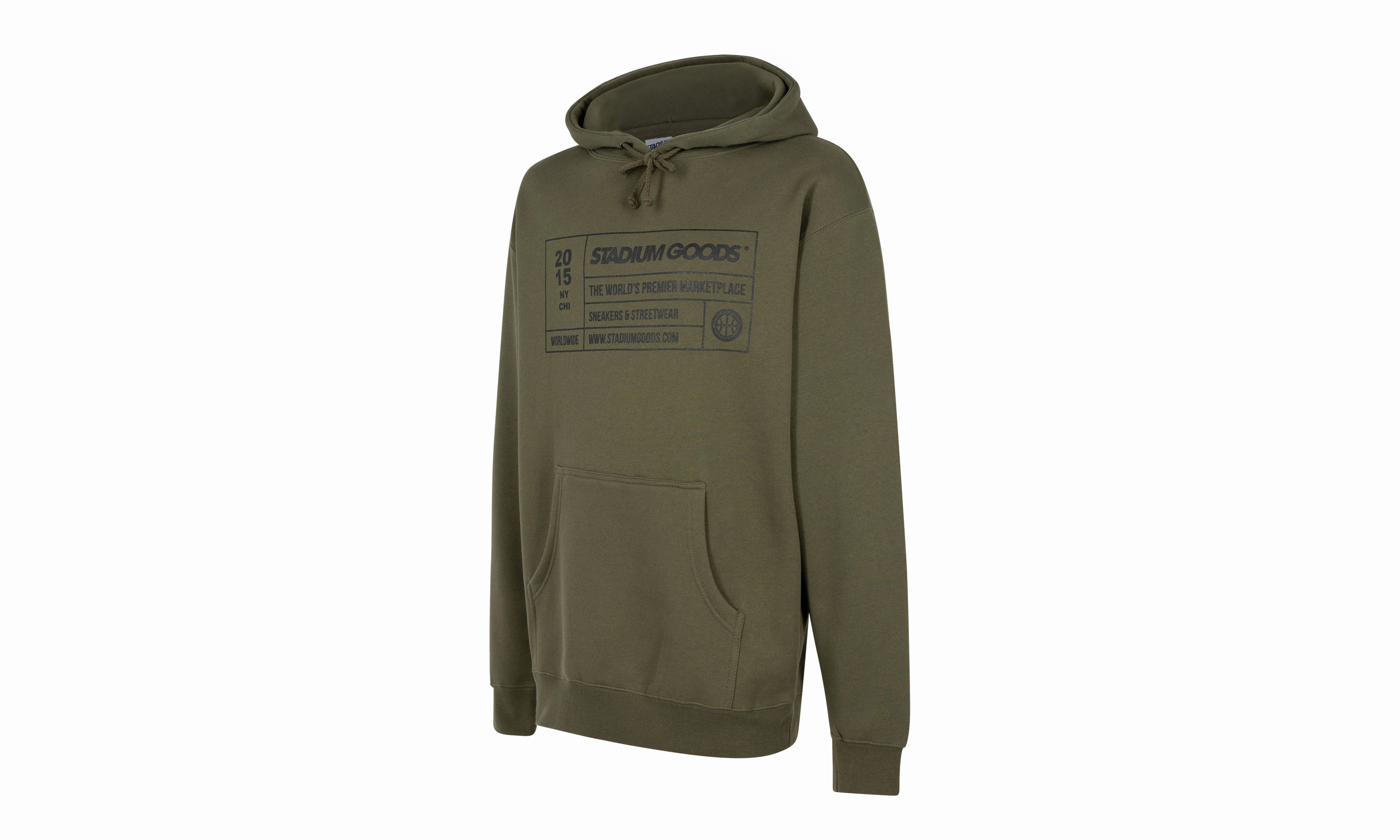 Shoe Box Hoodie "Olive"