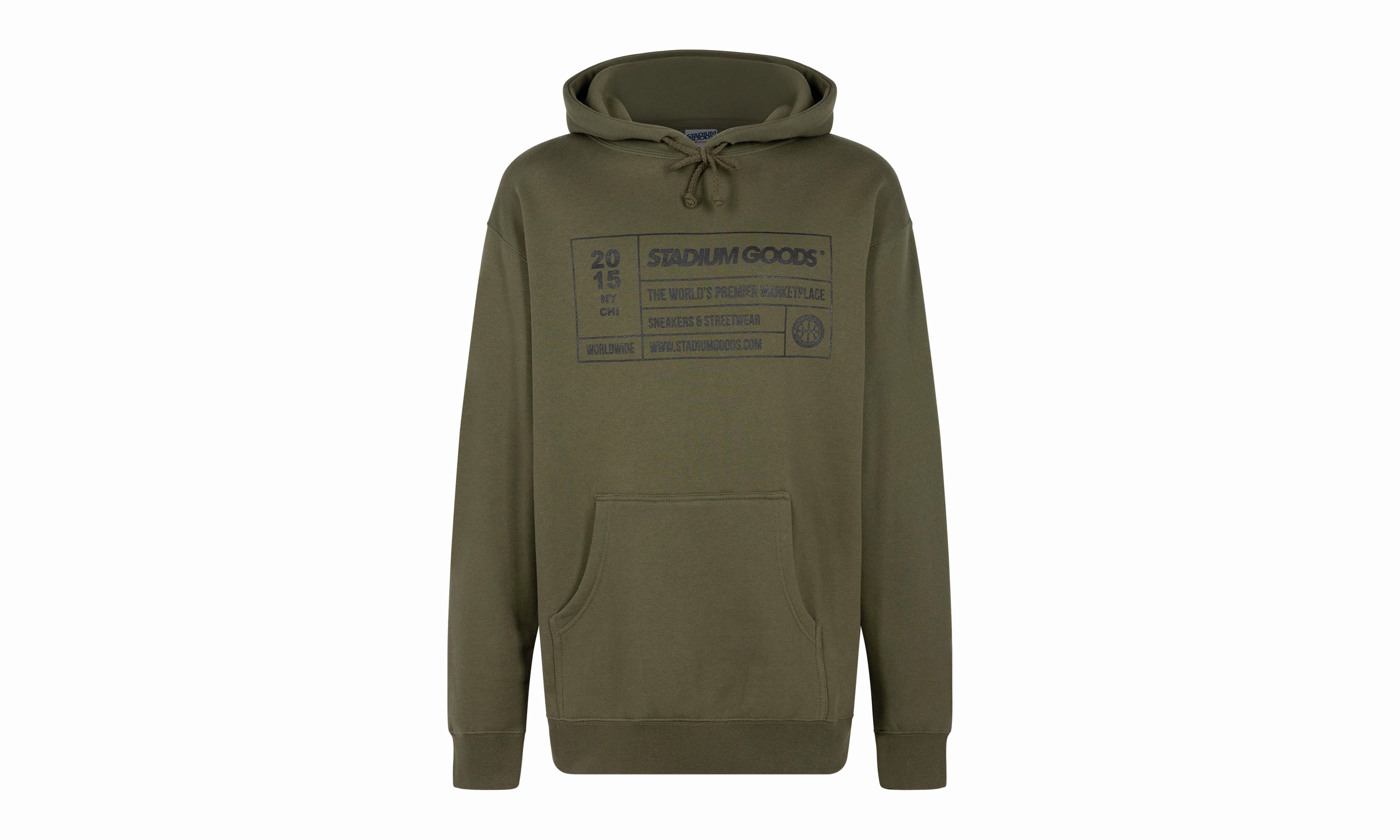 Shoe Box Hoodie "Olive"