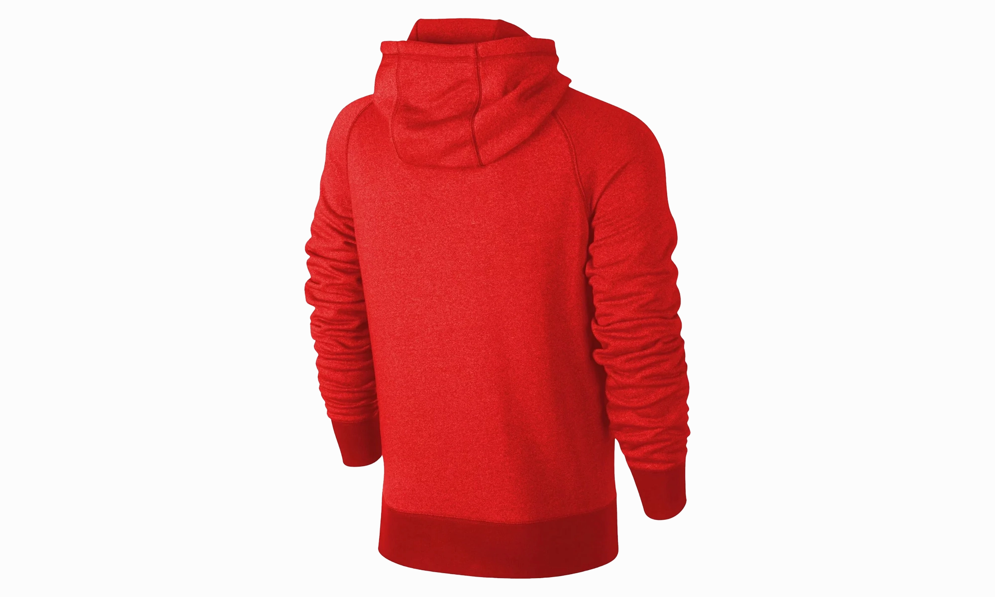Shoebox Full-zip Hoodie "RED / ORANGE"