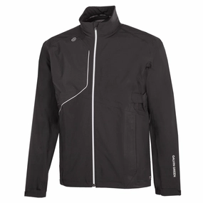 Camping Trip suitable for self use Ames PERTEX Waterproof Jacket Black/White
