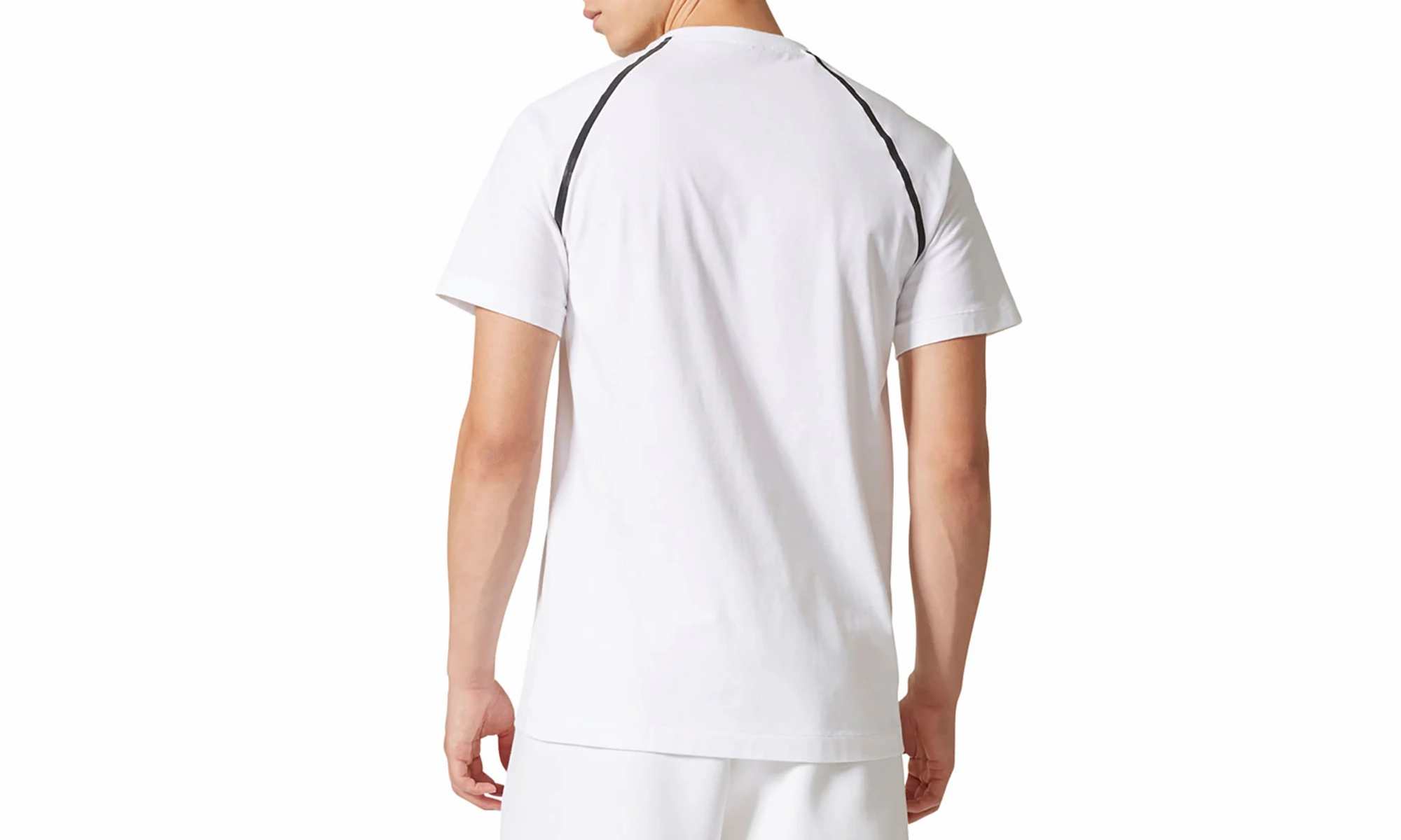 Short Sleeve T-Shirt "White / Black" AbrasionFreeZone