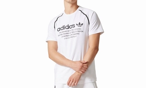 TearResistant Regular Fit Short Sleeve T-Shirt "White / Black"