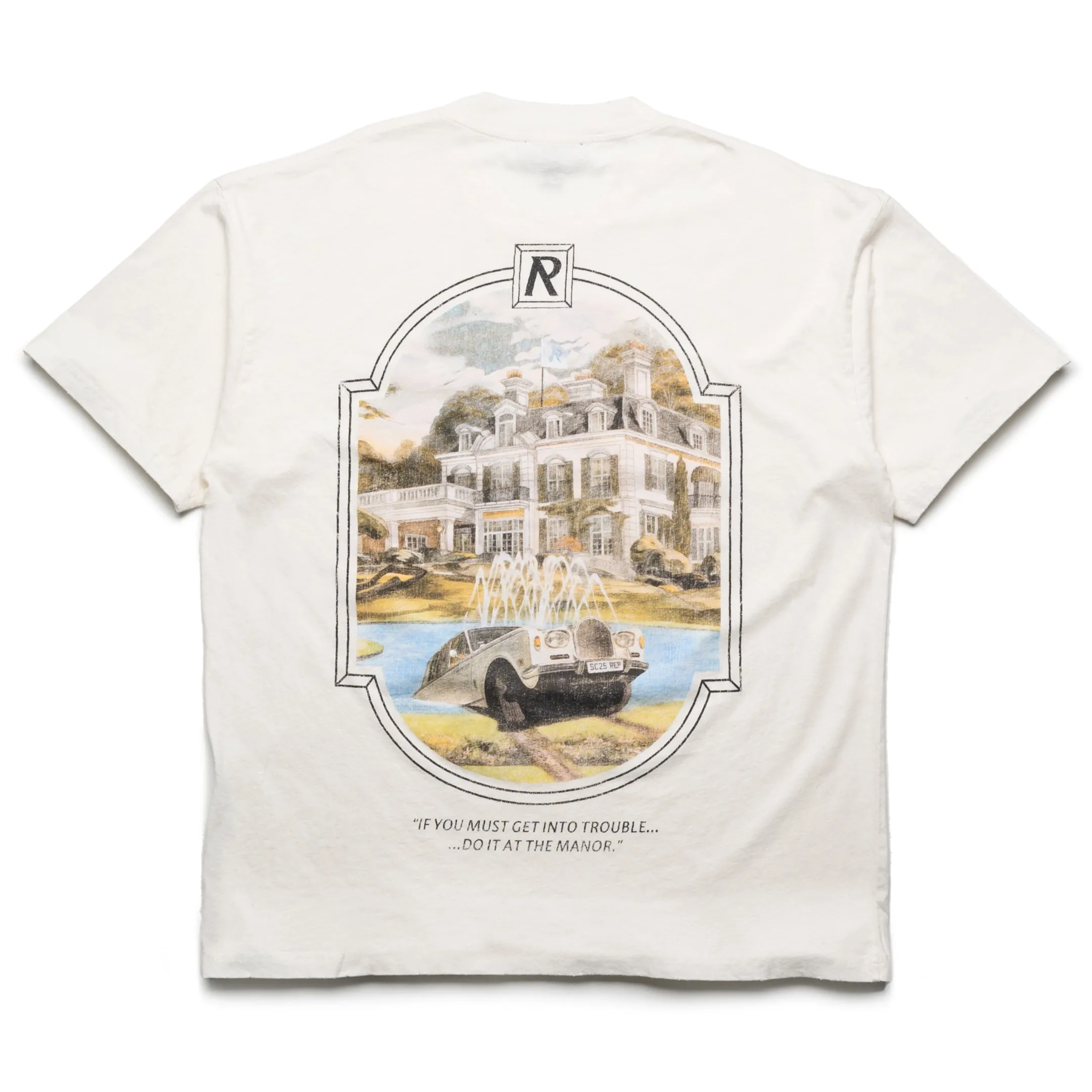 Female design Represent Revere Manor Tee - Aged White