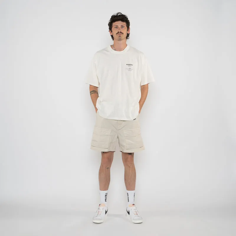 peak season Represent Revere Manor Tee - Aged White