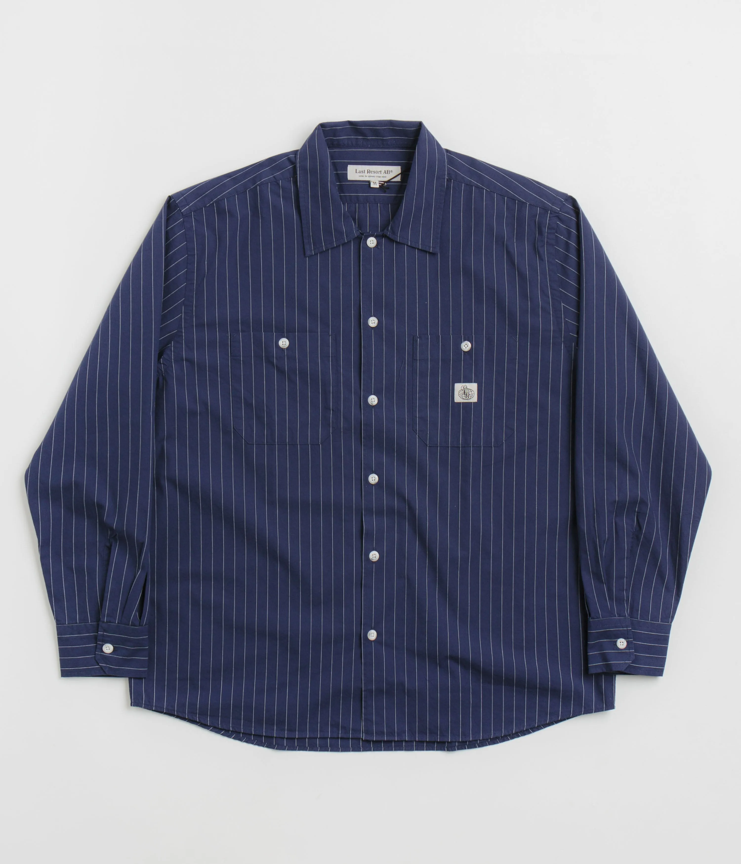 Edgy Design Last Resort AB SM001 Shirt - Blueprint Blue