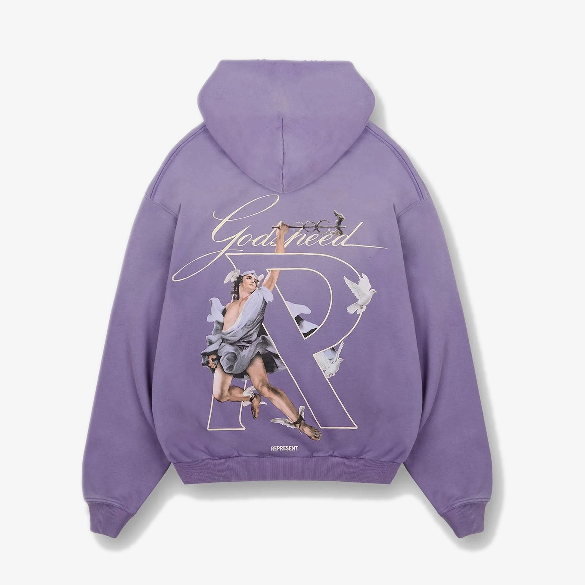 Represent | HERMES HOODIE { PURPLE QuickDryDesign