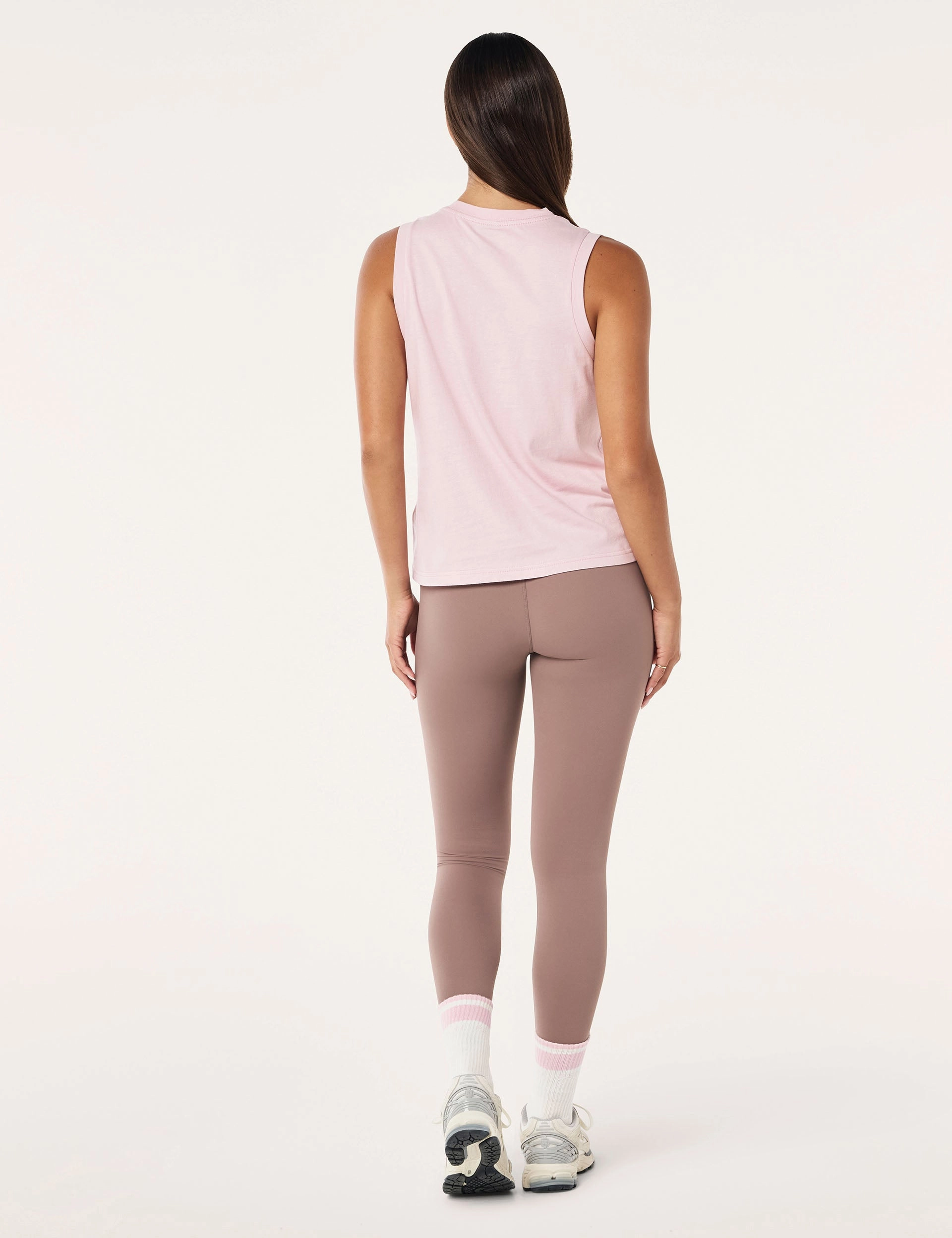 All Day Wear Shuffle Tank - Chalk Pink