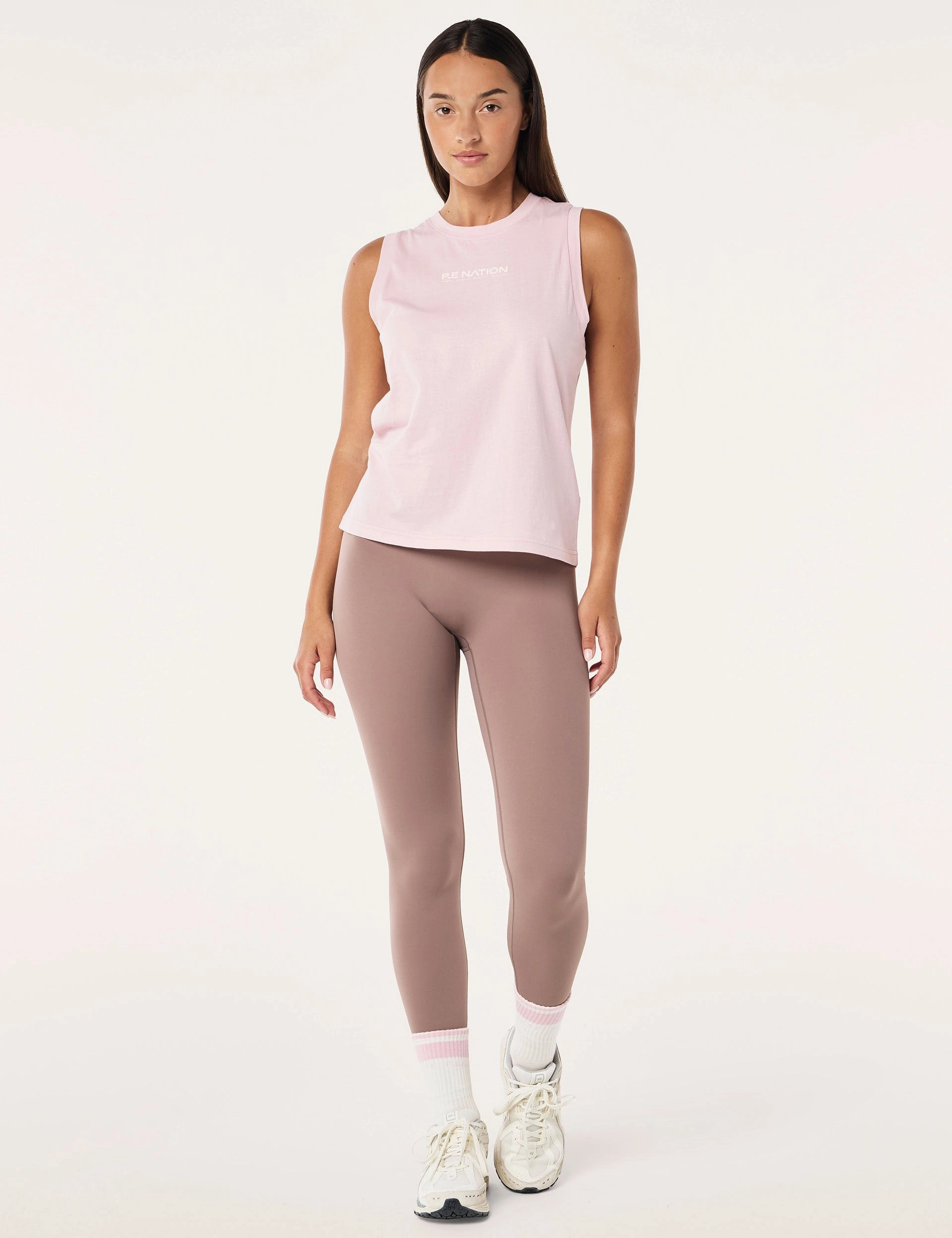 Travel Lightness Lightweight Design Shuffle Tank - Chalk Pink