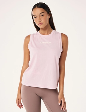 corrosion - resistance test passed Reflective Safety Accents Shuffle Tank - Chalk Pink