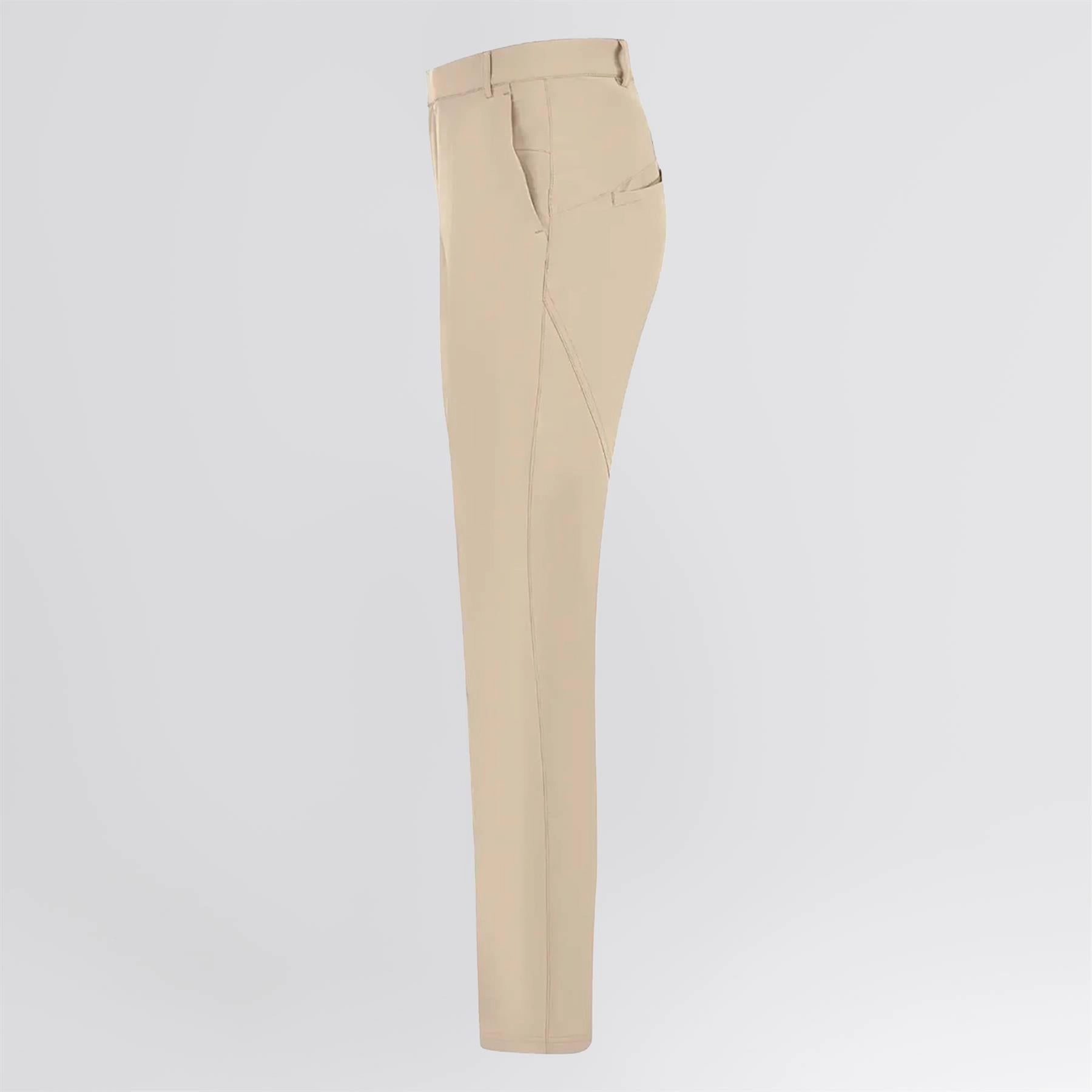 Durable Hem Wide Leg Sidra Trousers Sand