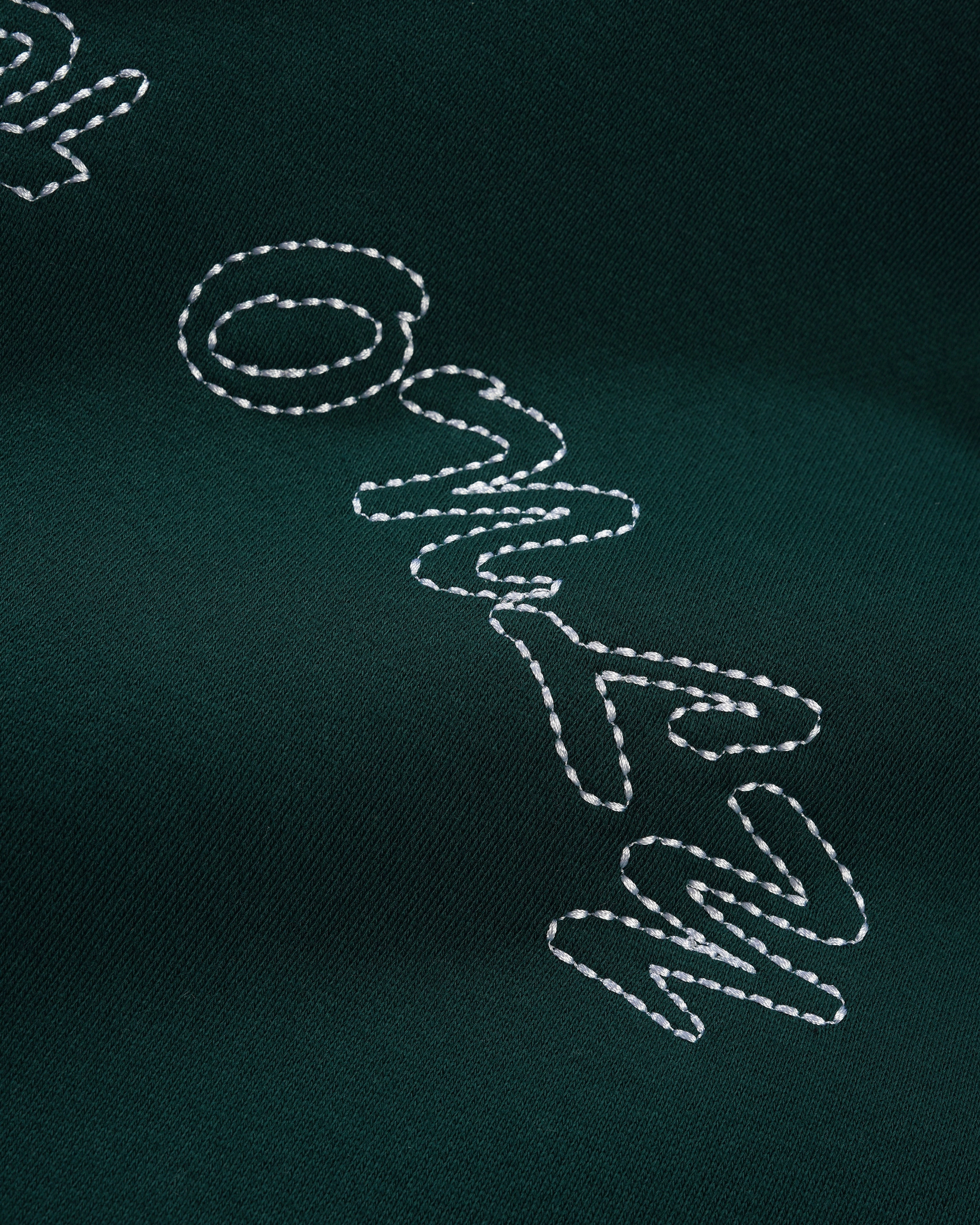 Slim Silhouette Cash Only Stitch Logo Pullover Hood