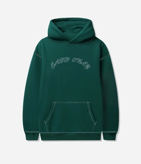 product market share Cash Only Stitch Logo Pullover Hood