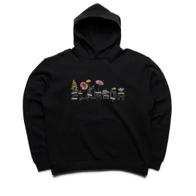 Flaneur Botanical Hoodie - Black Eco Conscious Dyes Mardi Gras wear