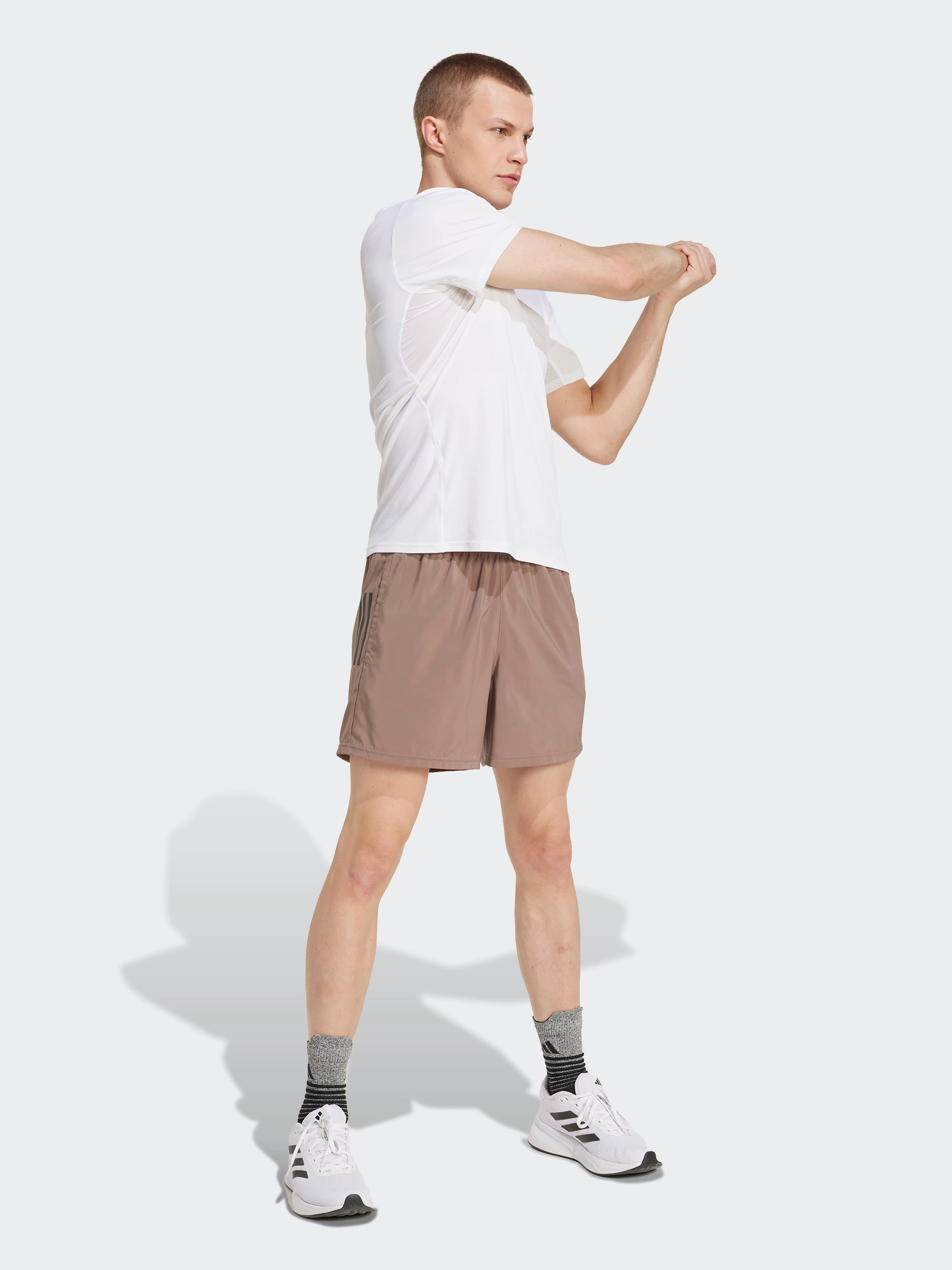 Own The Run Short School Uniform Athletic Silhouette