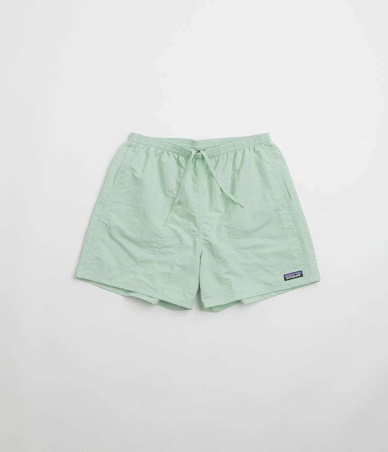 Quick Dry Fabric Breathable Cut Patagonia Baggies 5" Shorts - Rinsed Green