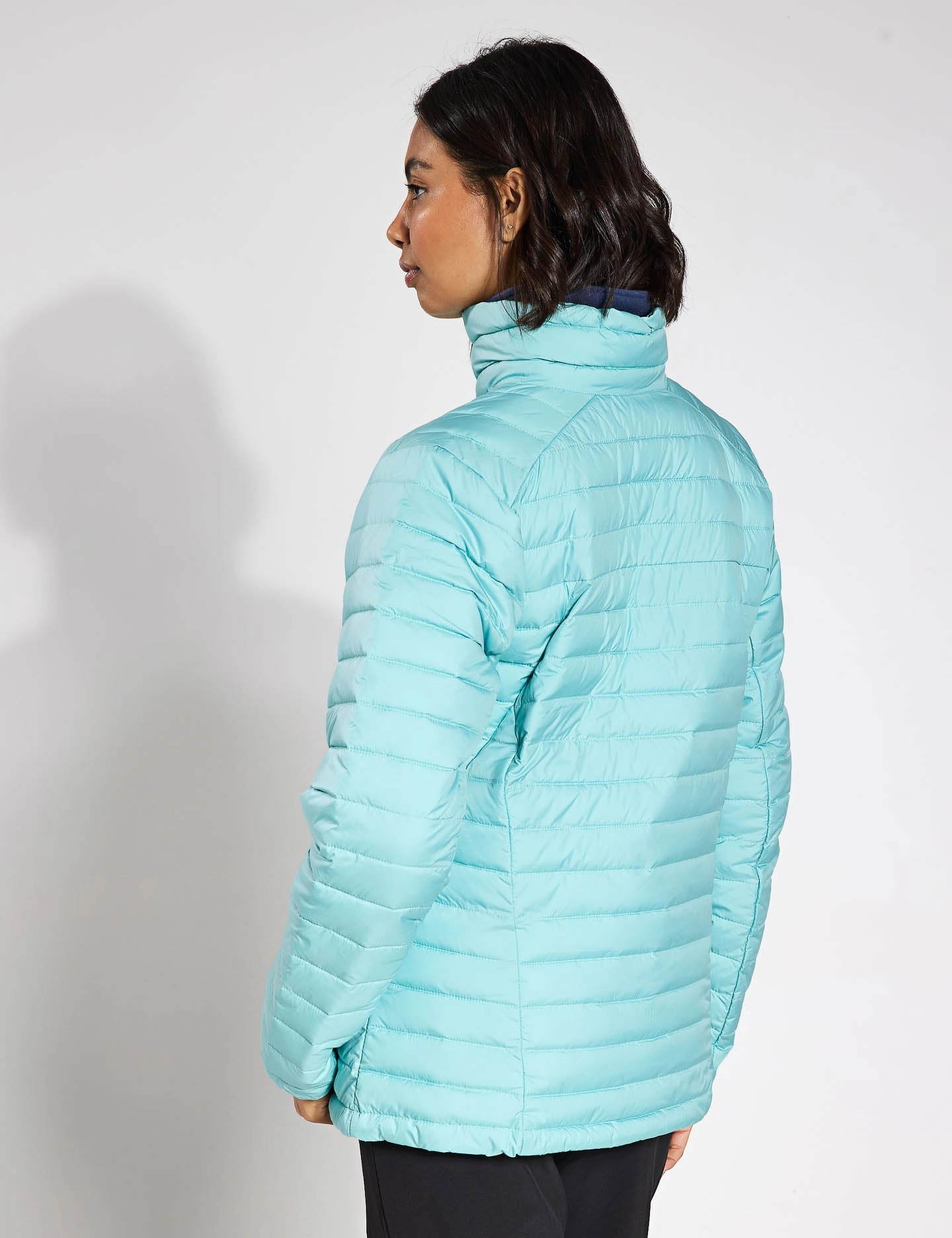 Silver Falls II Packable Insulated Jacket - Spray Elasticated Waistband Casual Trend