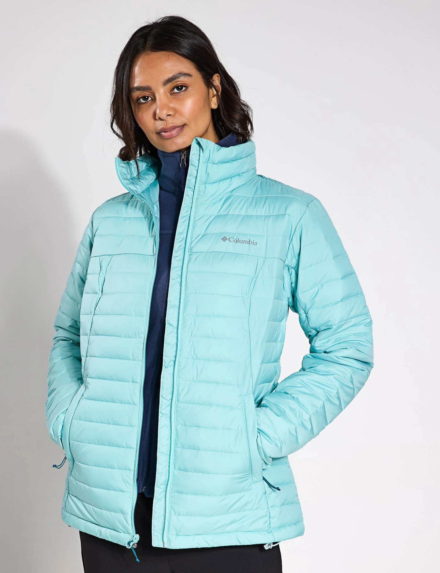 ReflectiveTrimDetails Sun Protection Fabric Silver Falls II Packable Insulated Jacket - Spray