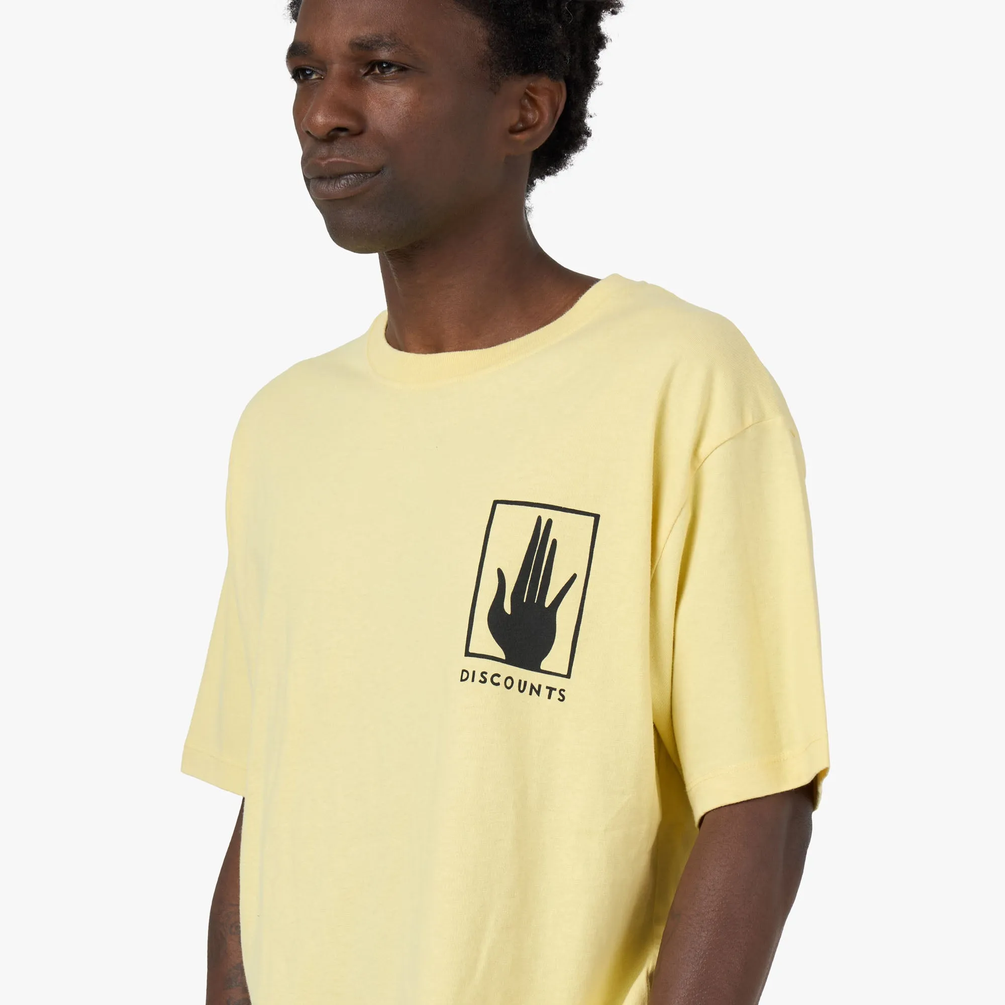 Lightweight texture sunglasses by Parra Yoga Discounts T-Shirt Yellow