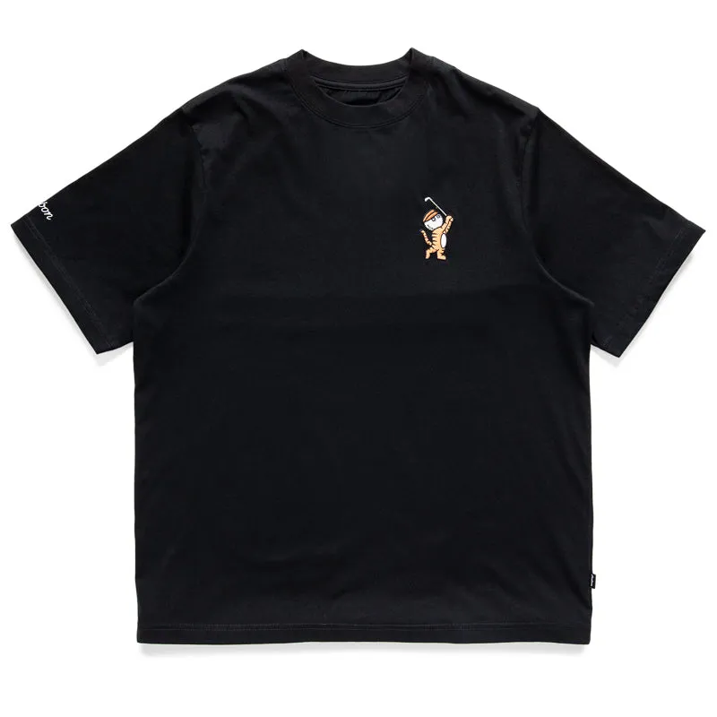 solo event festival Malbon Golf Tiger Buckets Tee - Black