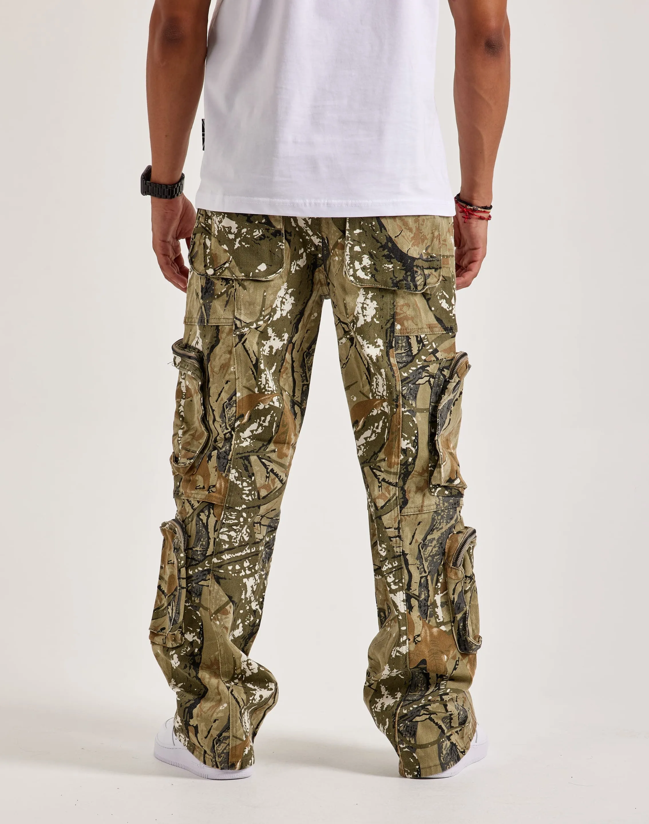 WAIMEA Baggy Cargo Pants Trust Glow