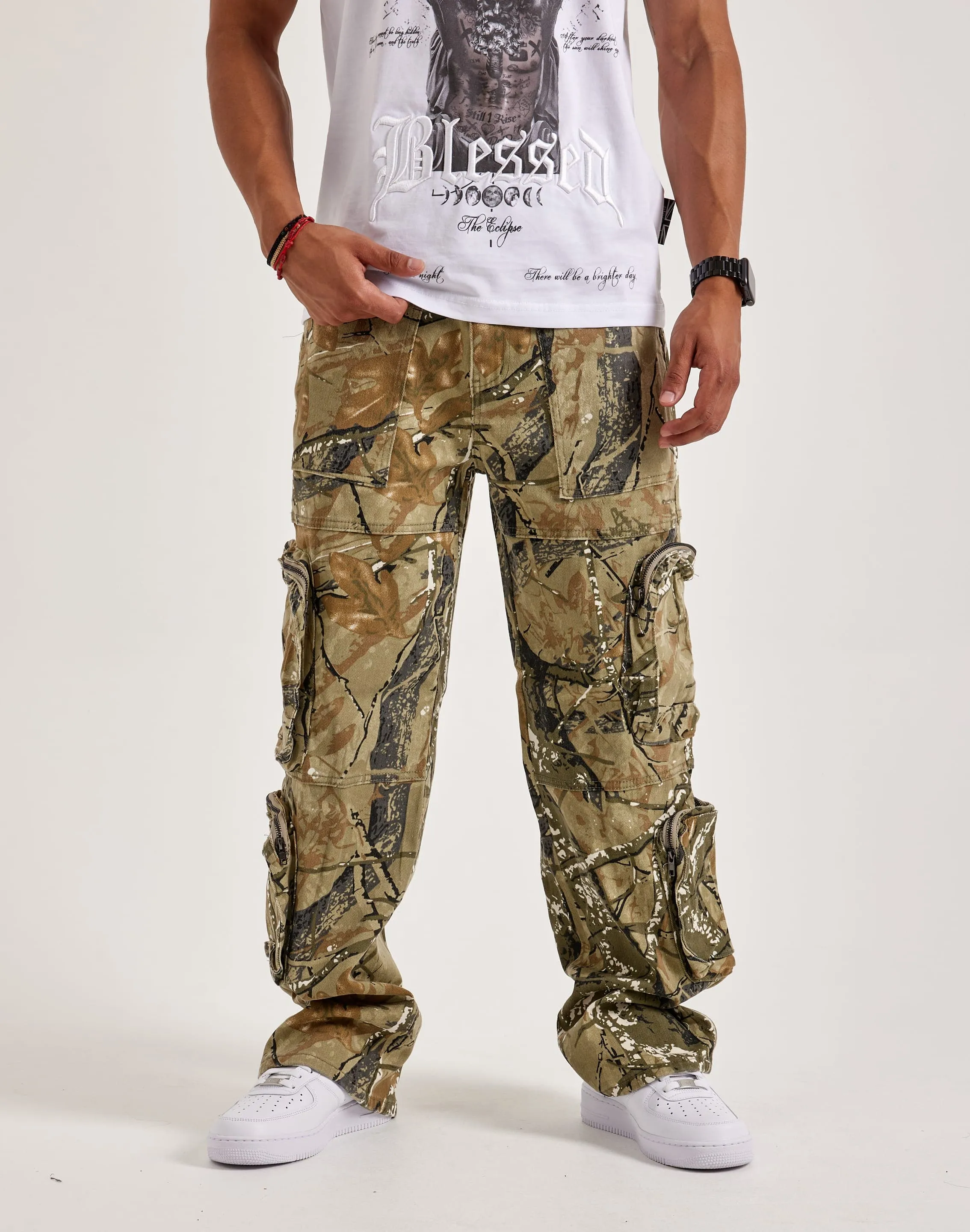 Light Flow Shine Fit WAIMEA Baggy Cargo Pants