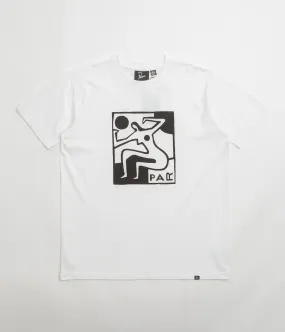 Animal Print by Parra Ball Sports T-Shirt - White