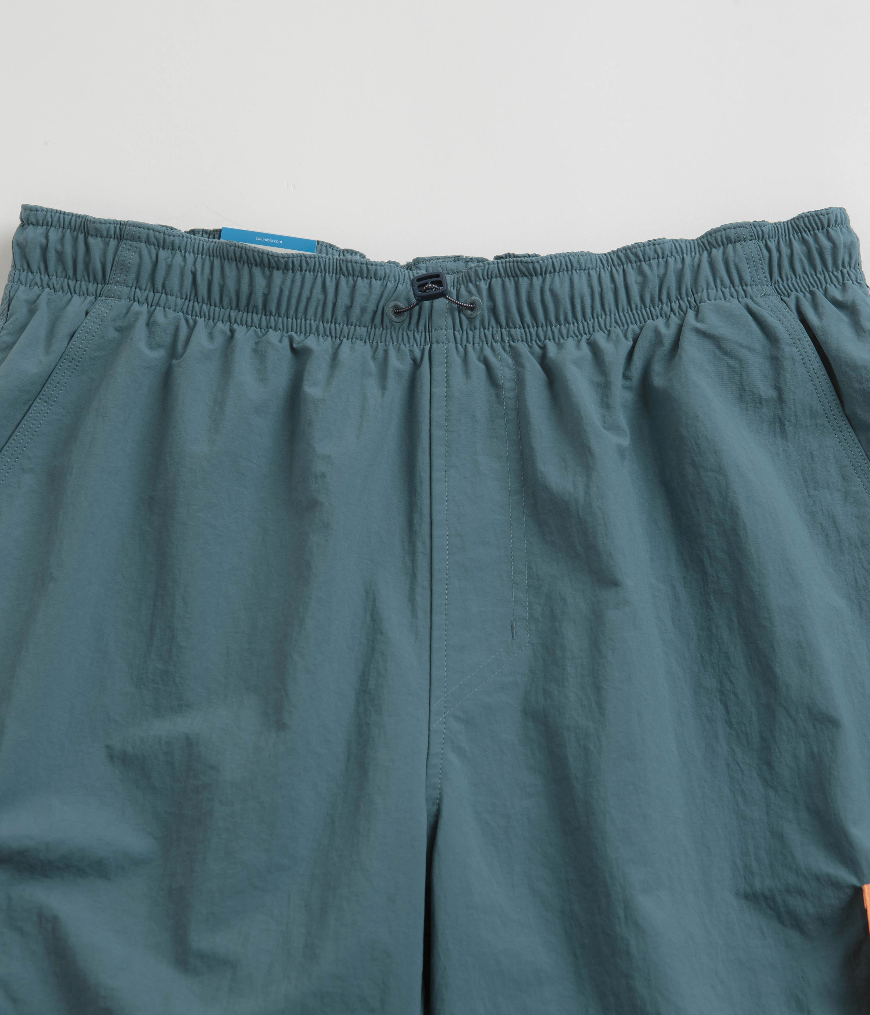 Dynamic Tension Control Columbia Summerdry Brief 9" Shorts - Cloudburst / Apricot Fizz