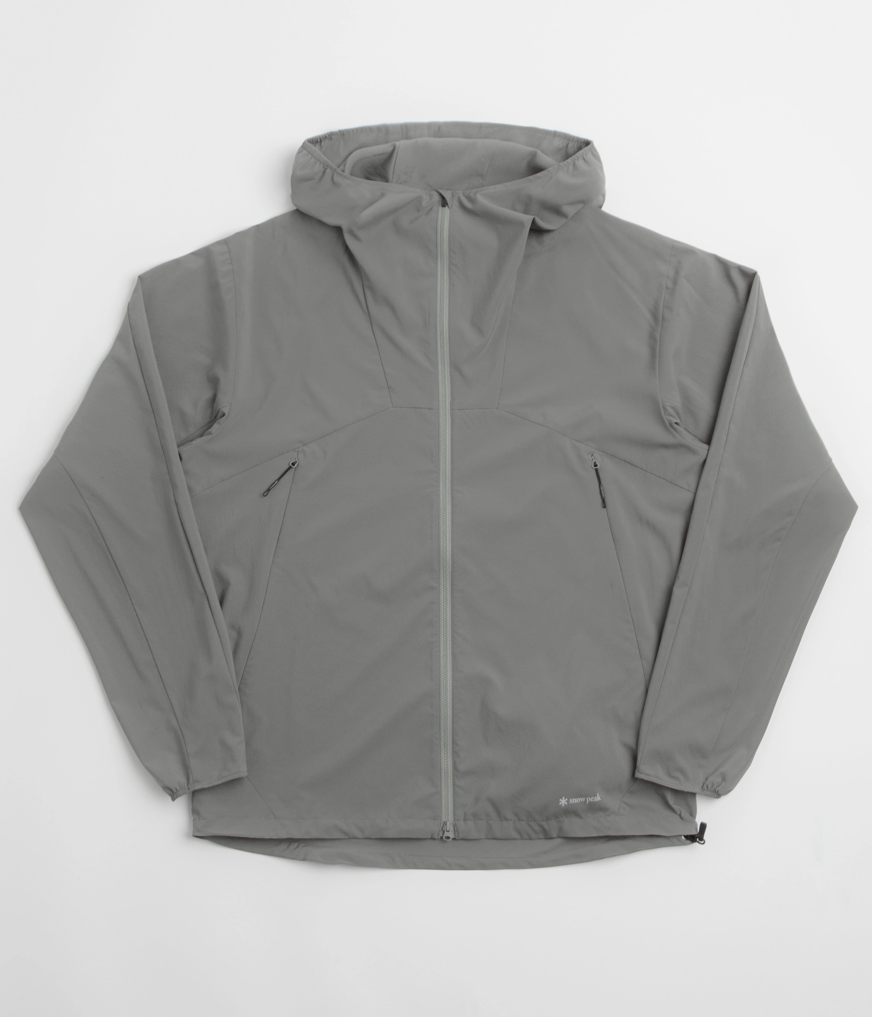 Snow Peak Shadow Ripstop Jacket - Light Olive Suggest