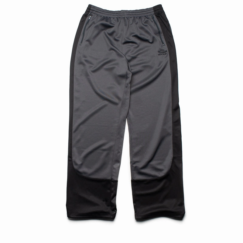 High Waisted Design Sinclair 3D Logo Track Pant - Black/Grey