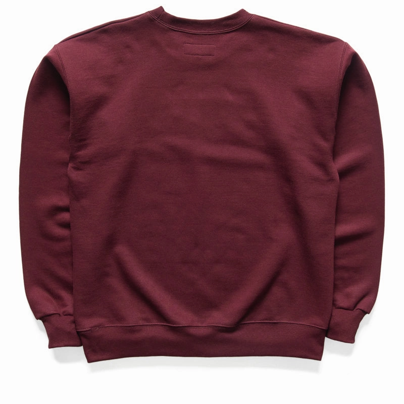Sinclair Medals Crewneck Sweatshirt - Burgundy