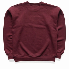 Sinclair Medals Crewneck Sweatshirt - Burgundy