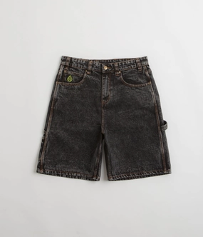 Butter Goods Weathergear Denim Shorts - Gunmetal camping clothes